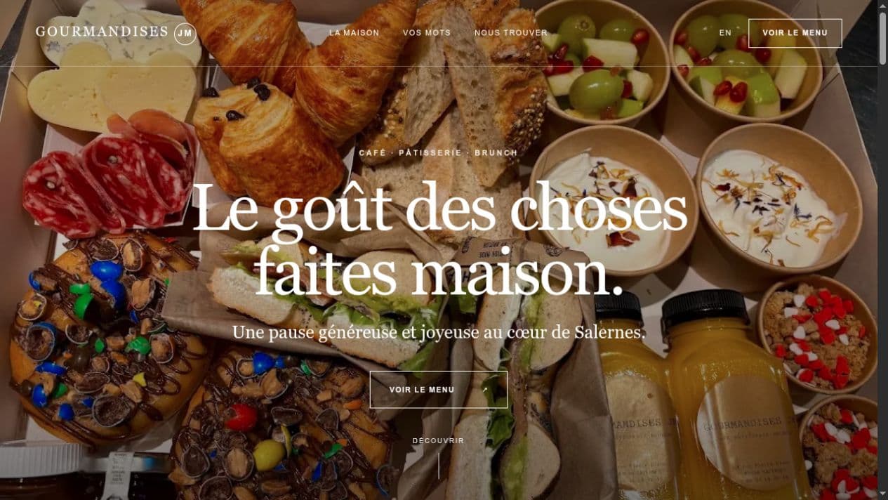 Gourmandises JM — Café · Pâtisserie · Brunch