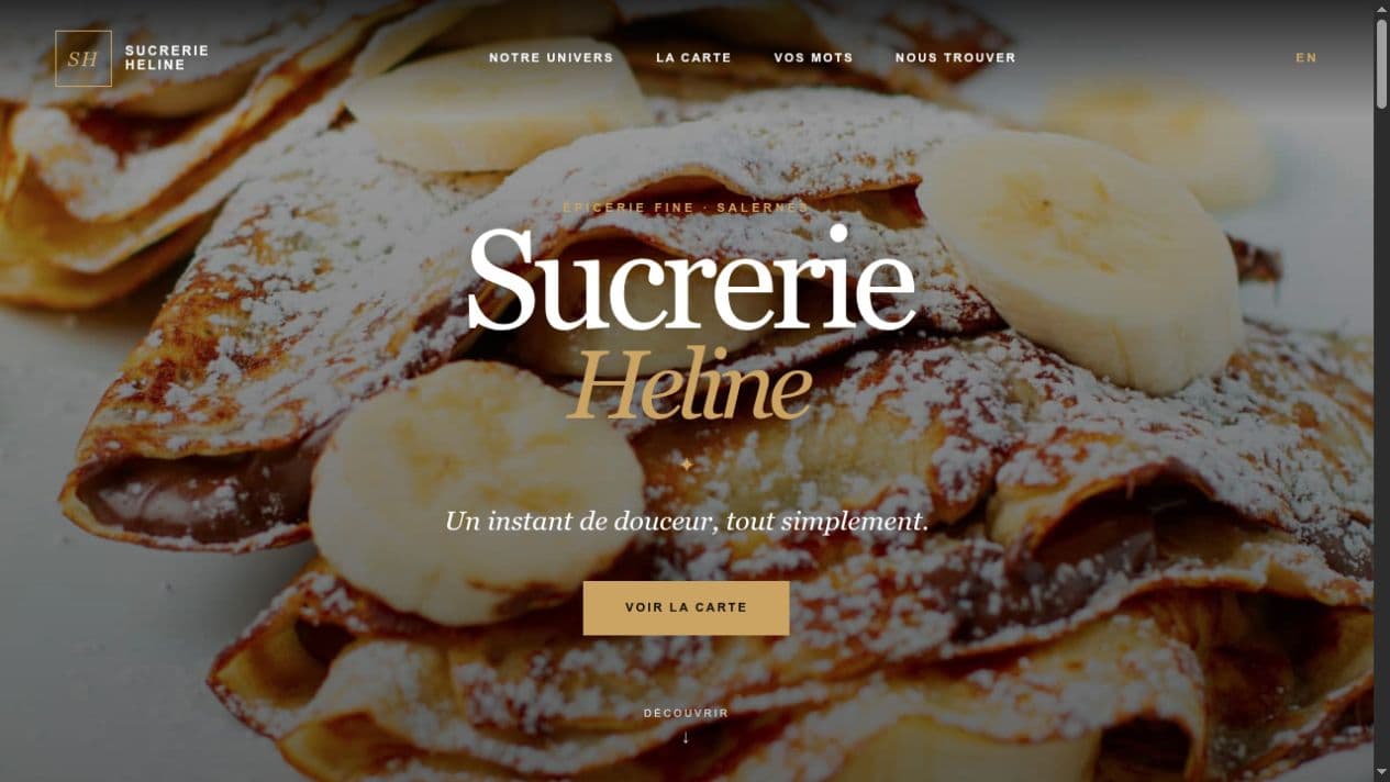Sucrerie Heline — Épicerie fine · Douceurs sucrées